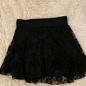 Black skirt